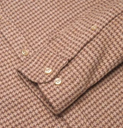 PORTUGUESE FLANNEL Chemises*Chemise Abstract Brown