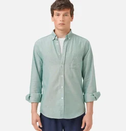 PORTUGUESE FLANNEL Chemises*Chemise Belavista Green