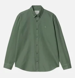 CARHARTT WIP Chemises*Chemise Bolton Duck Verte