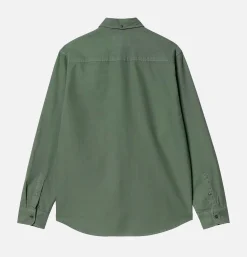 CARHARTT WIP Chemises*Chemise Bolton Duck Verte