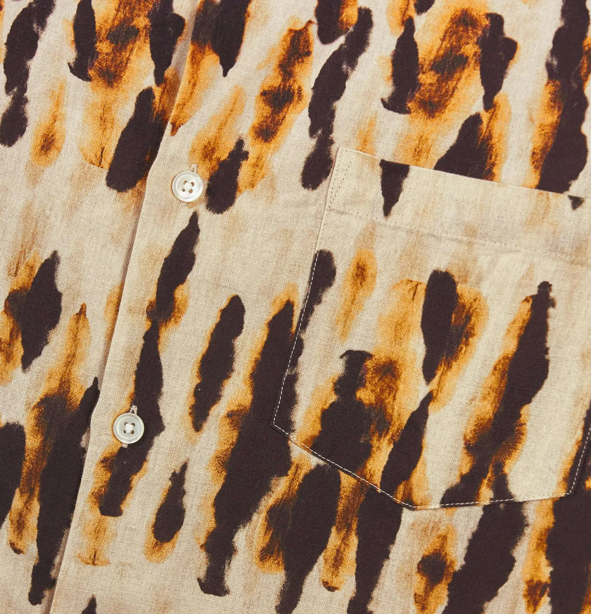 PORTUGUESE FLANNEL Chemises*Chemise Borra Mustard