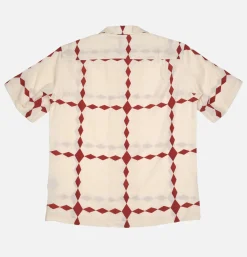 PORTUGUESE FLANNEL Chemises*Chemise Diamonds Ecru