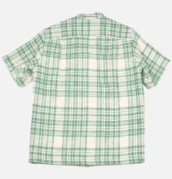 PORTUGUESE FLANNEL Chemises*Chemise Garden Plaid Shirt Green