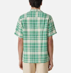 PORTUGUESE FLANNEL Chemises*Chemise Garden Plaid Shirt Green