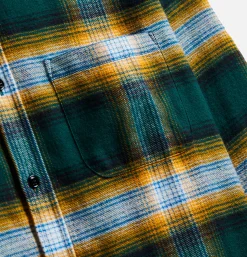 PORTUGUESE FLANNEL Chemises*Chemise Lousa Green