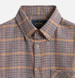 PORTUGUESE FLANNEL Chemises*Chemise Singer Bordeaux