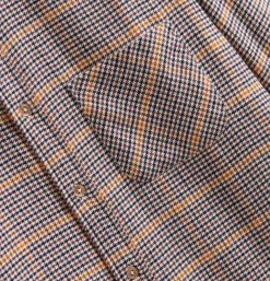 PORTUGUESE FLANNEL Chemises*Chemise Singer Bordeaux