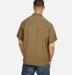 PORTUGUESE FLANNEL Chemises*Chemisette Dogtown Olive