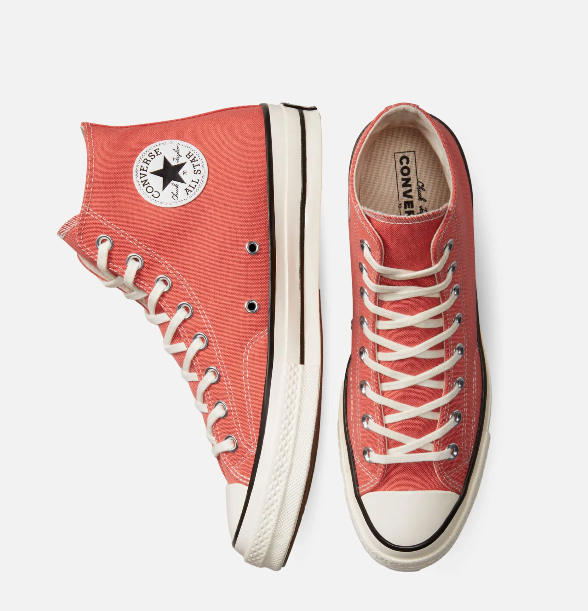 Homme CONVERSE Baskets*Chuck Taylor 70 Hi Corail