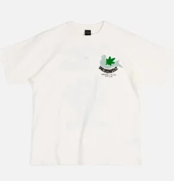 MANASTASH T-shirts*Citee Pigeon Tee White