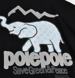 MANASTASH T-shirts*Citee Polepole Black