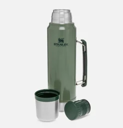 STANLEY 1913 Outdoor*Classic Legendary Bottle 1L Hammertone green
