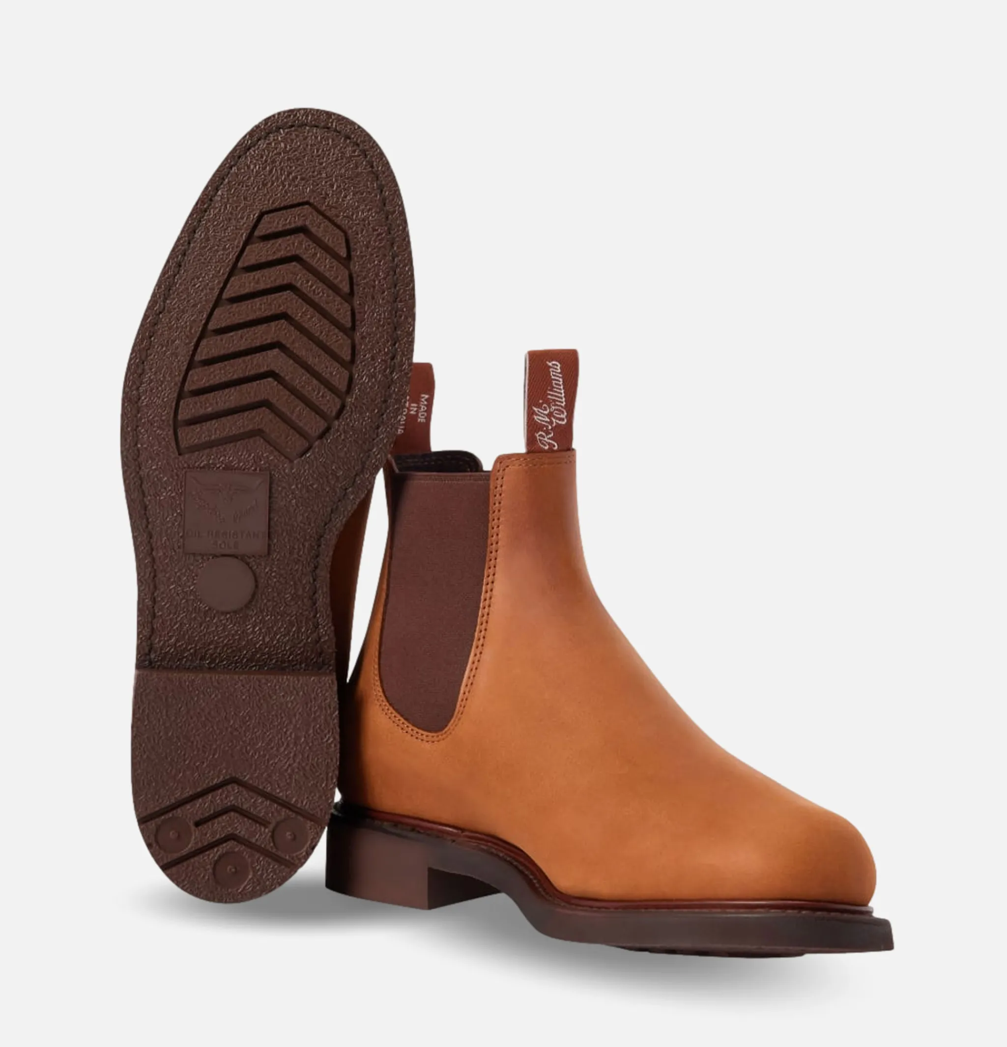 Homme RM WILLIAMS Bottes*Comfort Goodwood Vintage Marron