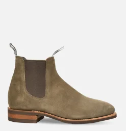 Homme RM WILLIAMS Bottes*Confort Crafstman Lichen Botte Suede