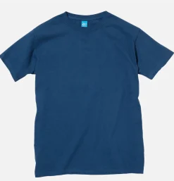 GOOD ON T-shirts*Crew Tee Non Pigmente Lagoon