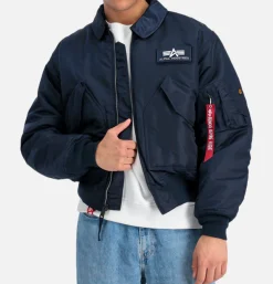 ALPHA INDUSTRIES Vestes*Cwu 45 Jacket Navy
