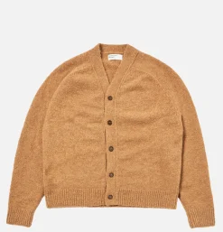 UNIVERSAL WORKS Pulls & Cardigans*David Cardigan Sand