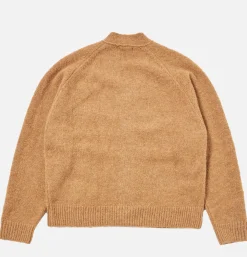 UNIVERSAL WORKS Pulls & Cardigans*David Cardigan Sand