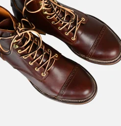 Homme UNMARKED Bottes*Db Hunter Cap Toe Full Brown
