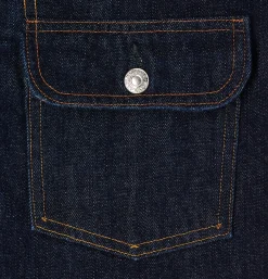 EDWIN Vestes*Denim Jacket 14oz Kurabo Red