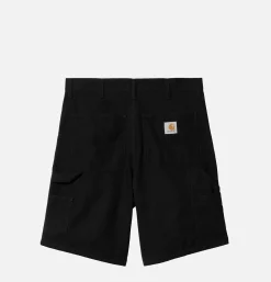 CARHARTT WIP Shorts*Double Knee Short Noir