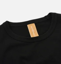 FRIZMWORKS T-shirts*Double Rib Oversized Tee Black