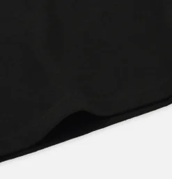 FRIZMWORKS T-shirts*Double Rib Oversized Tee Black