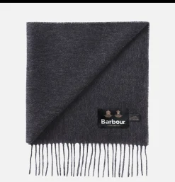 BARBOUR Gants • Bonnets • Echarpes*Echarpe Plain Lambswool Charcoal