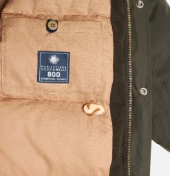 MANIFATTURA CECCARELLI Blousons & Manteaux*Fisherman Down Parka Chocolat