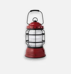 BAREBONES Outdoor*Forest Lantern Red