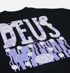 DEUS T-shirts*Full Circuit Tee Black