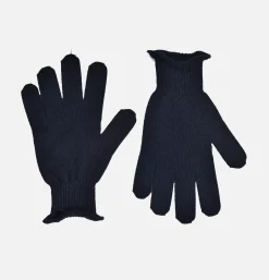 NITTO KNITWEAR Gants • Bonnets • Echarpes*Gant Missak Navy