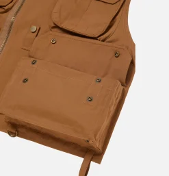 WOOLRICH Blousons & Manteaux*Gilet de pêche classique Beige