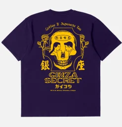 EDWIN T-shirts*Ginza Secret T-shirt Parachute Violet