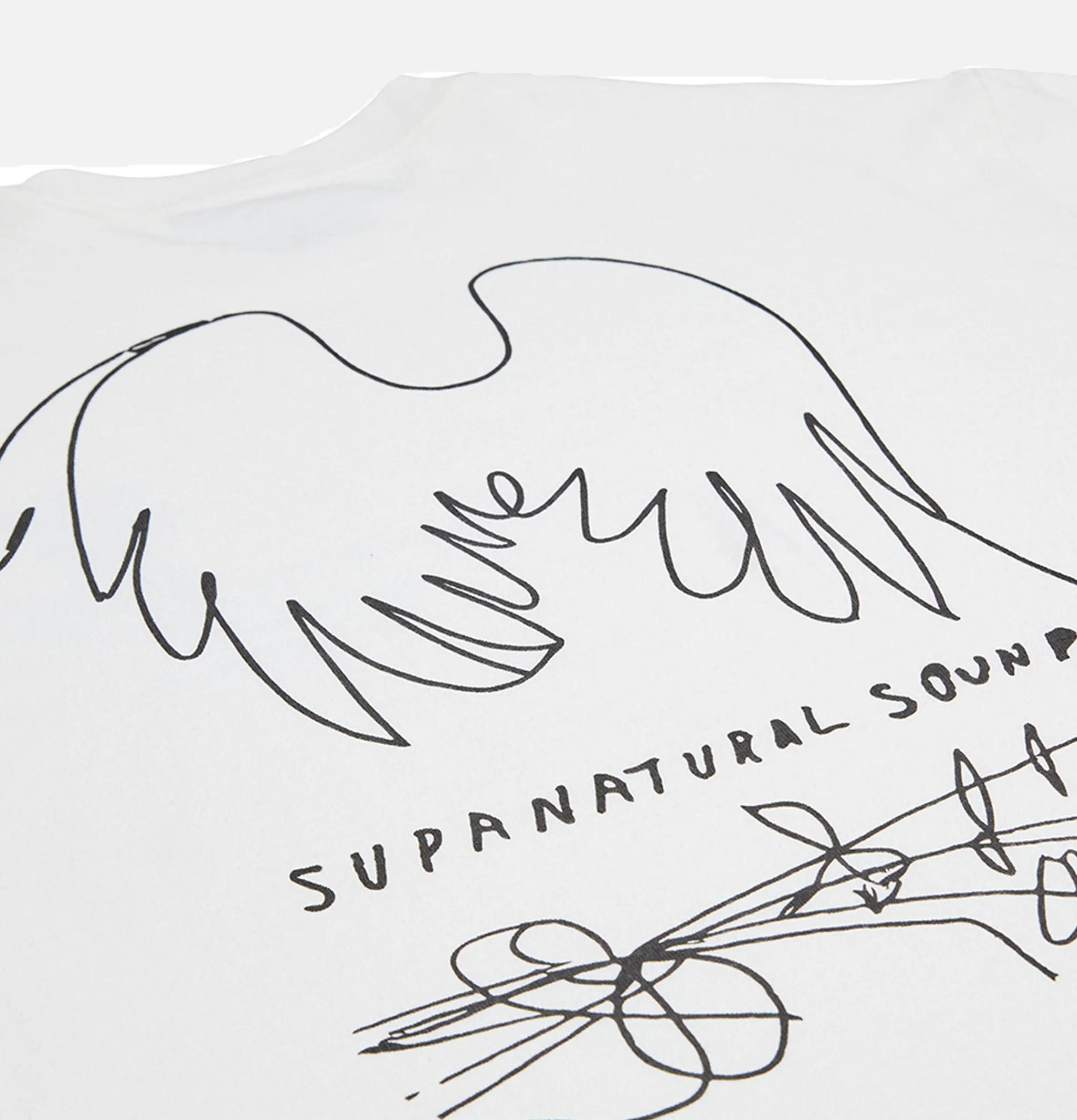 DEUS T-shirts*Hauntology Tee Vintage White