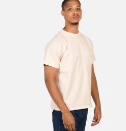 GOOD ON T-shirts*Heavy Raglan Pocket Tee Natural