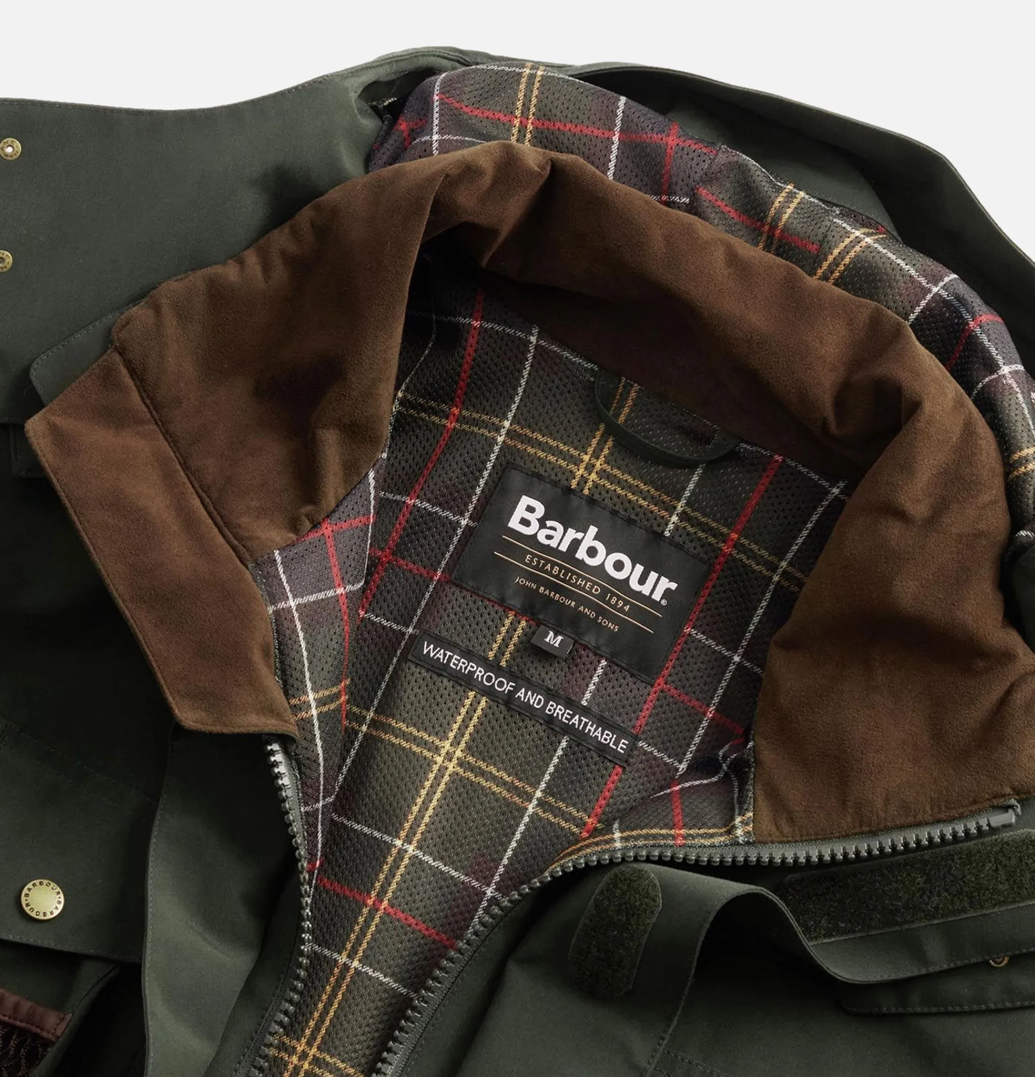 BARBOUR Blousons & Manteaux*Heritage Dryfly Waterproof Sage
