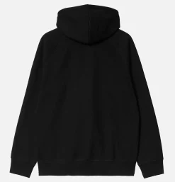 CARHARTT WIP Sweats & Polaires*Hooded Chase Jacket Black