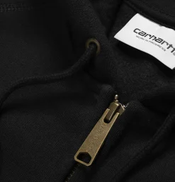 CARHARTT WIP Sweats & Polaires*Hooded Chase Jacket Black