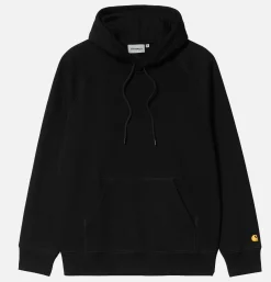 CARHARTT WIP Sweats & Polaires*Hooded Chase Sweat Black