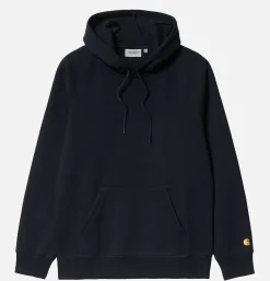 CARHARTT WIP Sweats & Polaires*Hooded Chase Sweat Dark Navy
