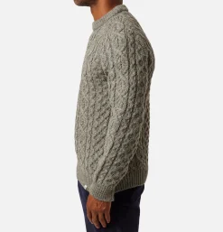 PEREGRINE Pulls & Cardigans*Hudson Aran Jumper Steel