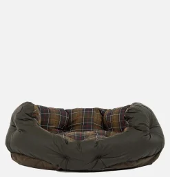 BARBOUR Maison*35in Luxury Dog Bed Tartan