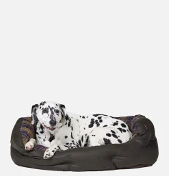 BARBOUR Maison*35in Luxury Dog Bed Tartan