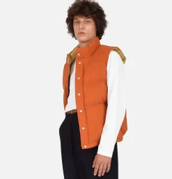 CRESCENT DOWN WORKS Blousons & Manteaux*Italian Down Vest Rust