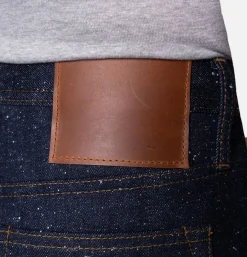 UNBRANDED BRAND Jeans*Jean 243 Tapered 18oz Neppy Indigo