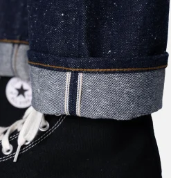 UNBRANDED BRAND Jeans*Jean 243 Tapered 18oz Neppy Indigo