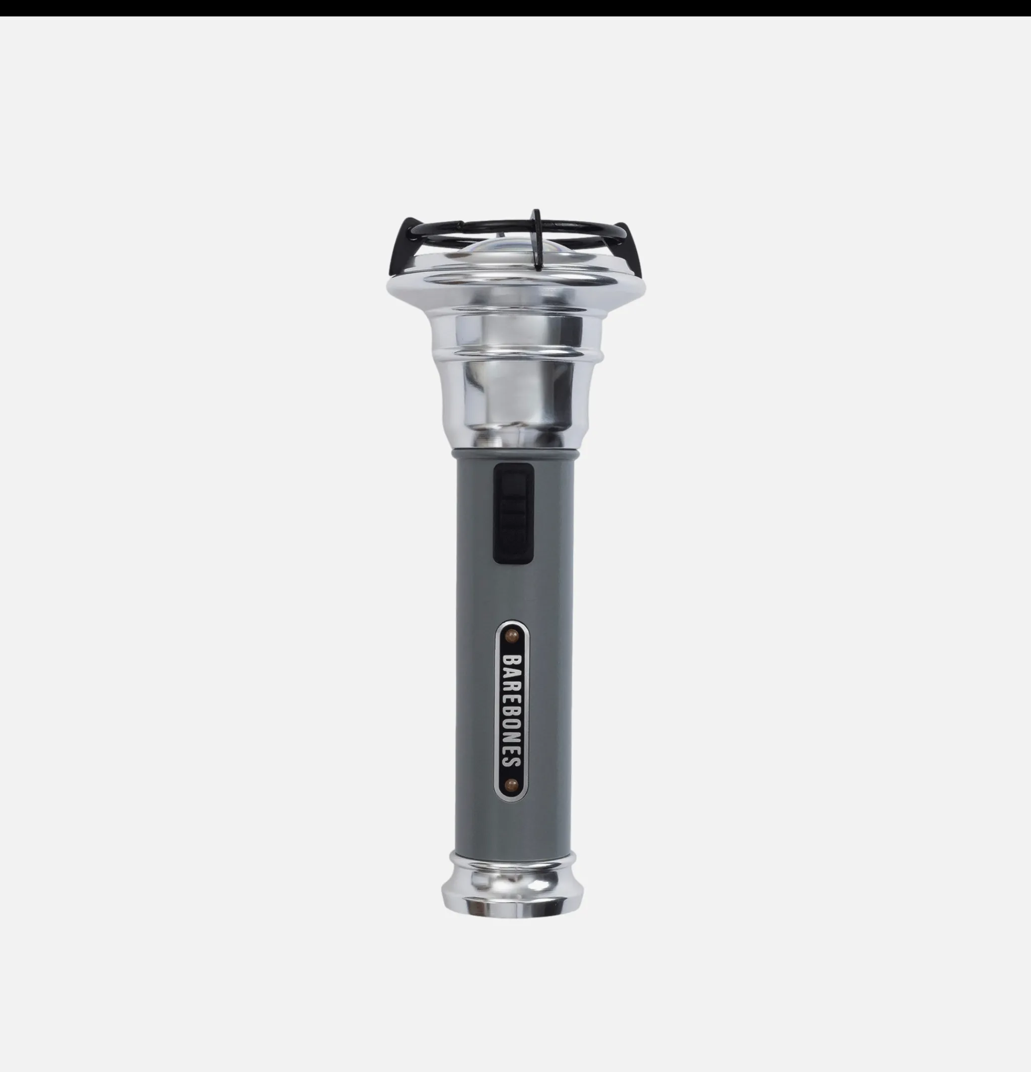 BAREBONES Outdoor*Lampe torche Vintage Grise