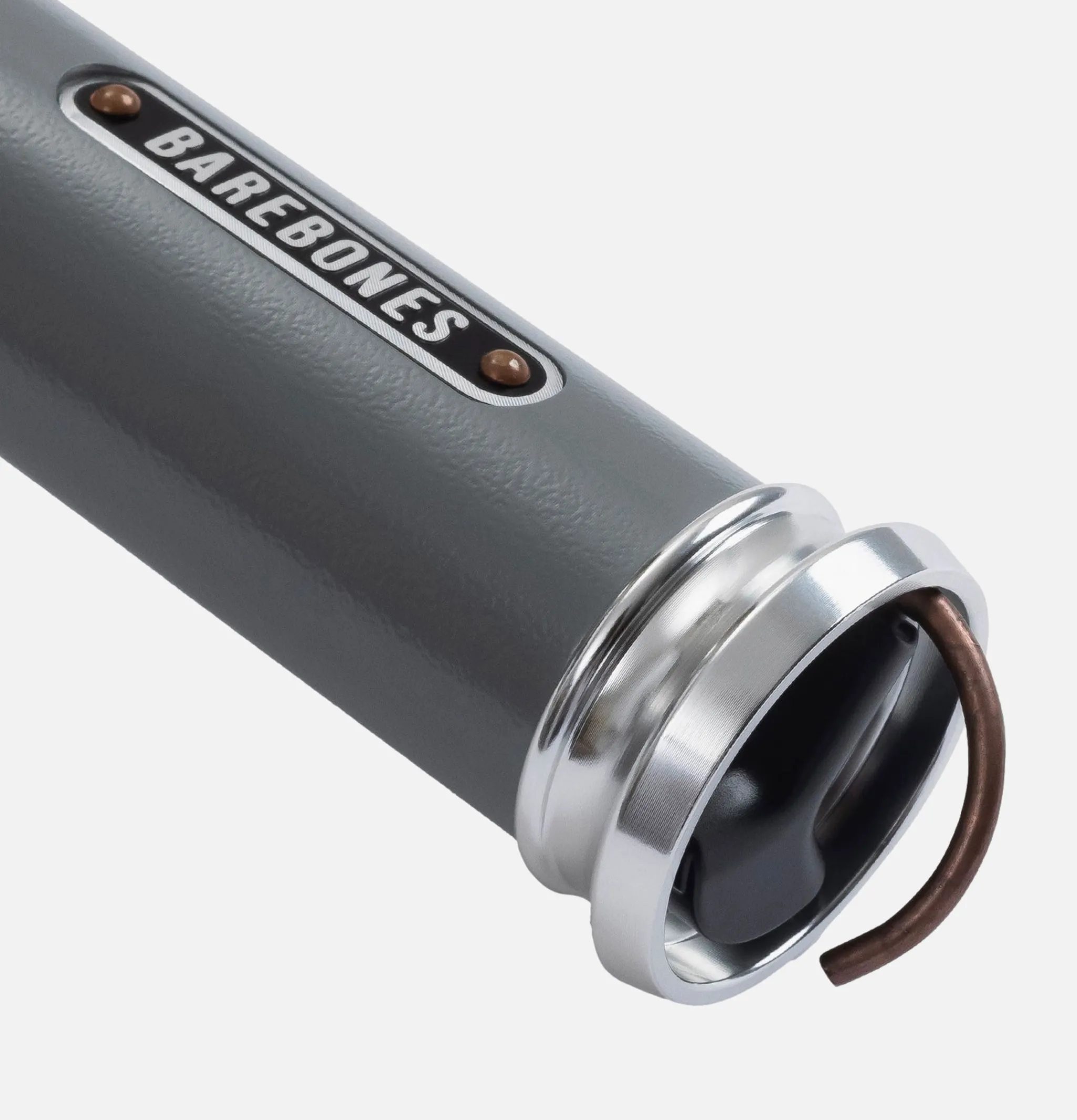 BAREBONES Outdoor*Lampe torche Vintage Grise