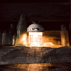 BAREBONES Outdoor*Lanterne Beacon Light White Vintage